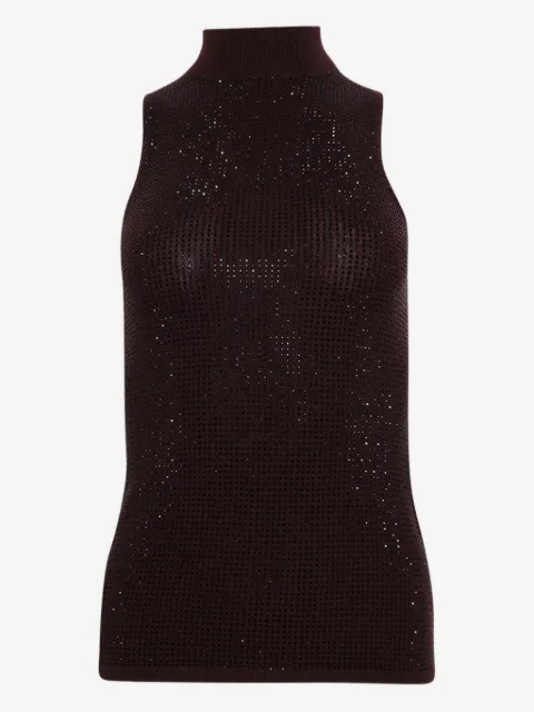 David Koma Oberteil mit Strass