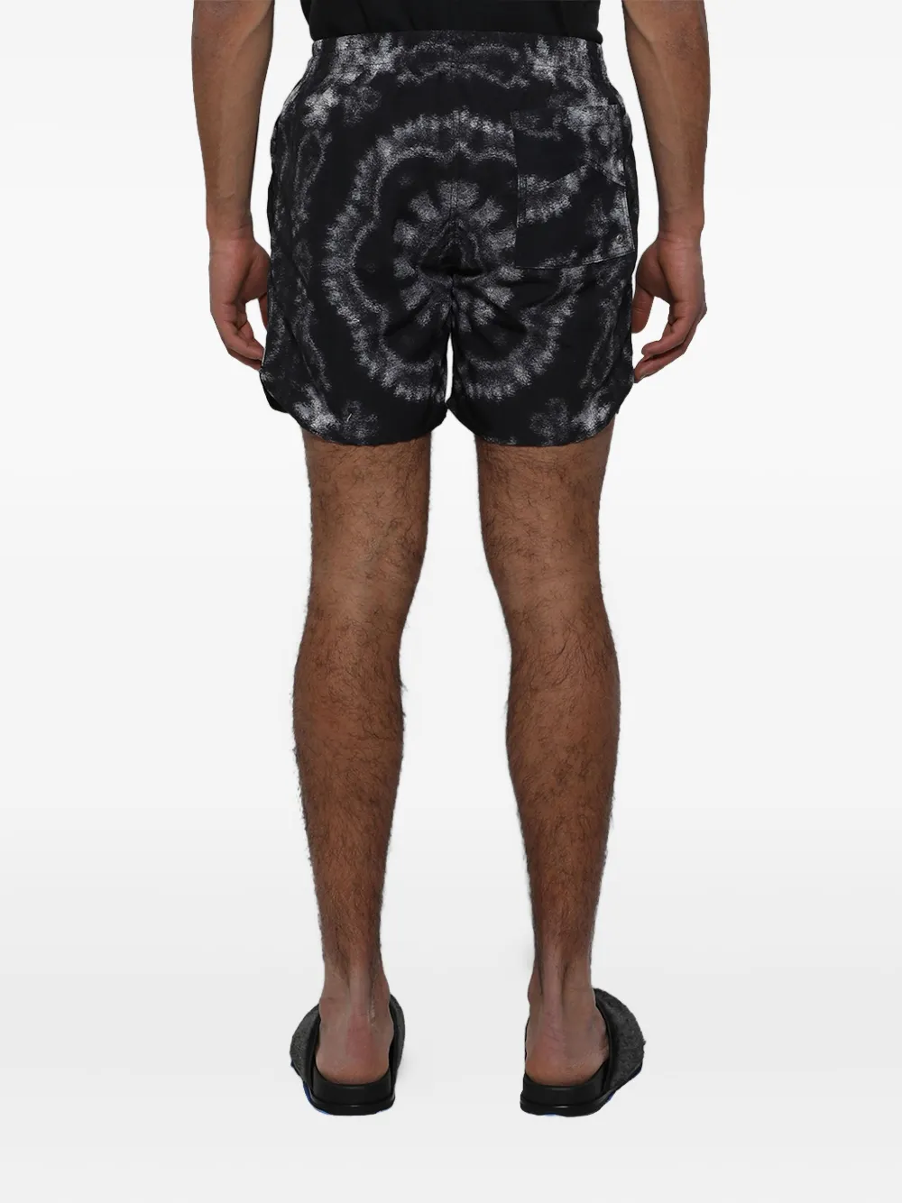 RHUDE Motion Bandana zwembroek Zwart