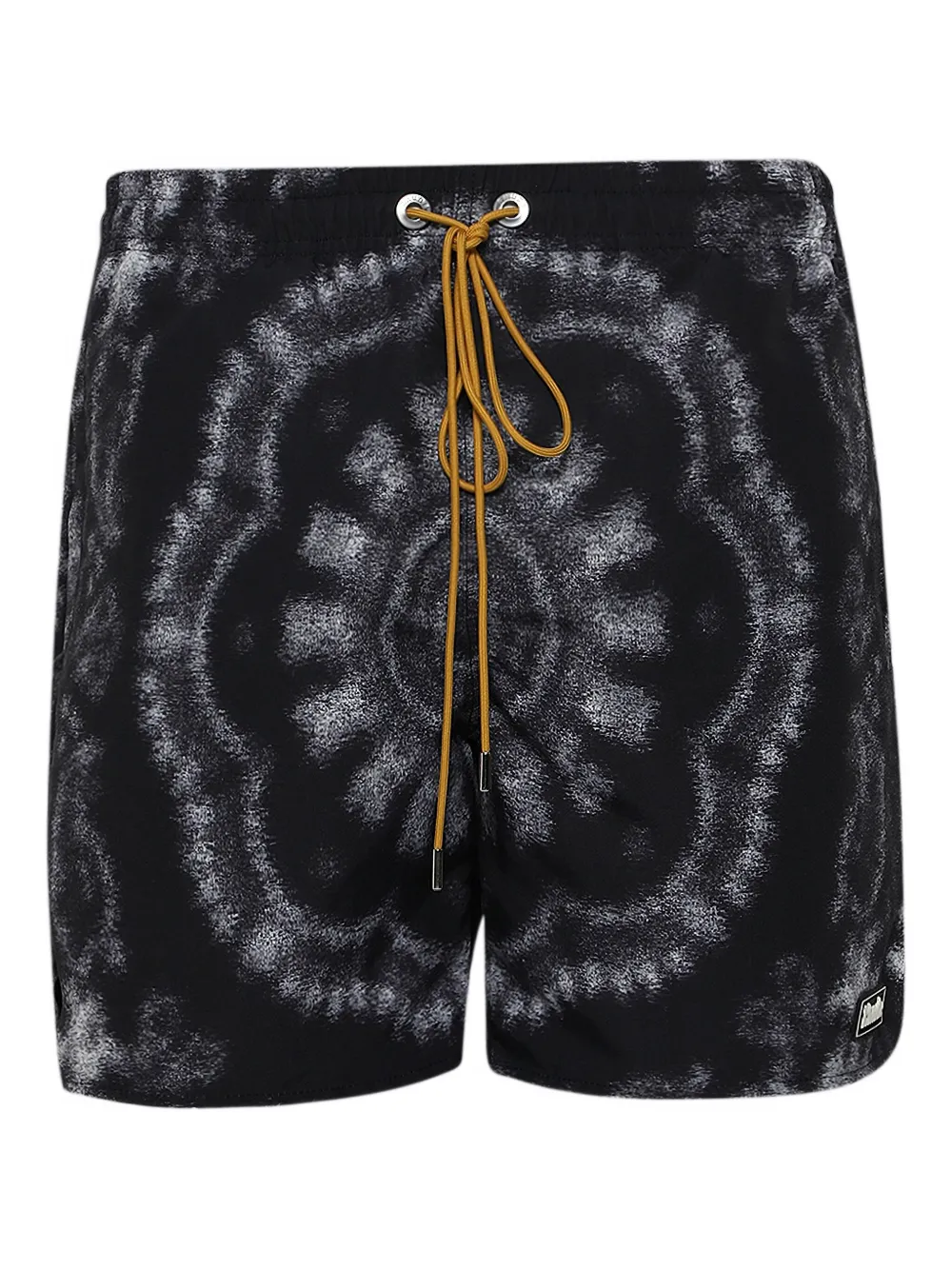 RHUDE Motion Bandana Badeshorts - Schwarz