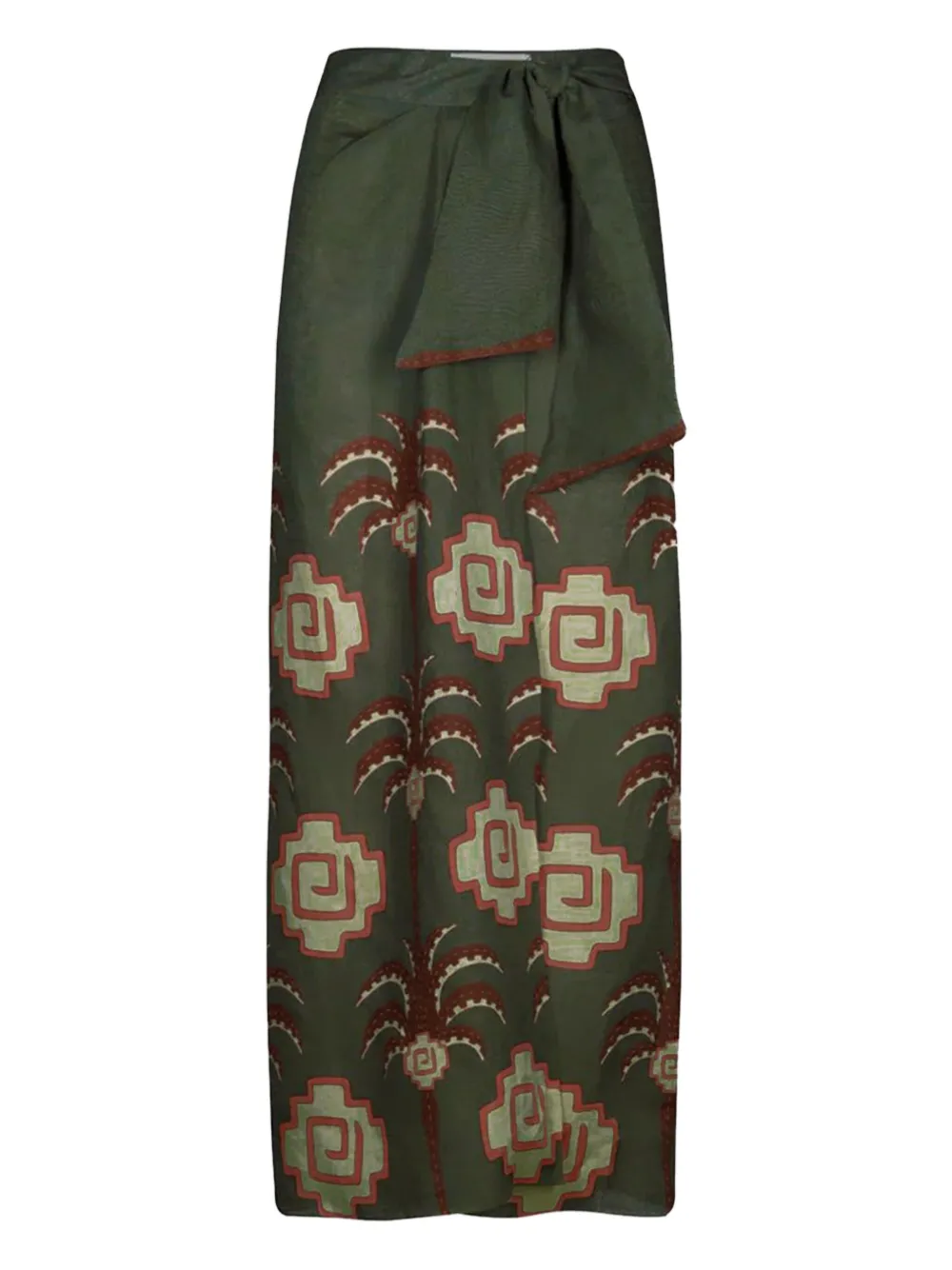 Johanna Ortiz Amazon Echoes skirt | Green | Image 1
