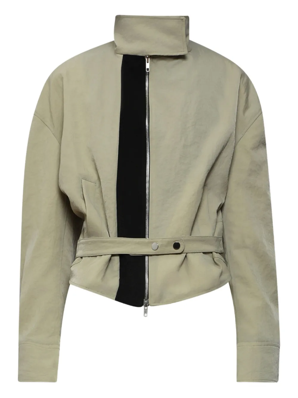 Christopher Esber belted panelled jacket | Green | Image 1