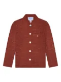Calle Del Mar long-sleeve grid-pattern shirt - Red