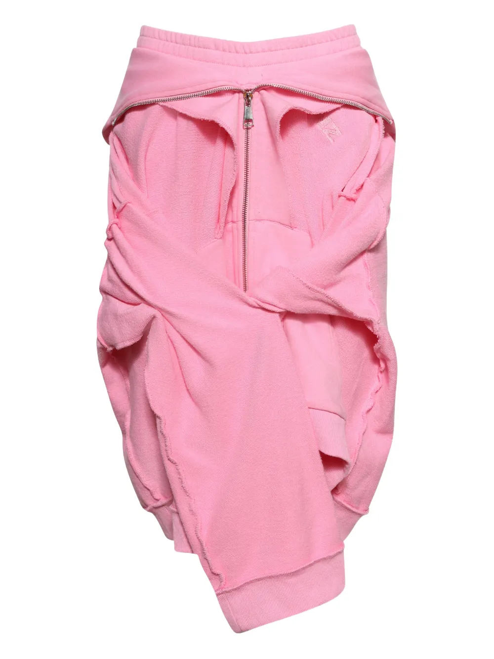 Natasha Zinko Hoodie Midi-skirt In Pink