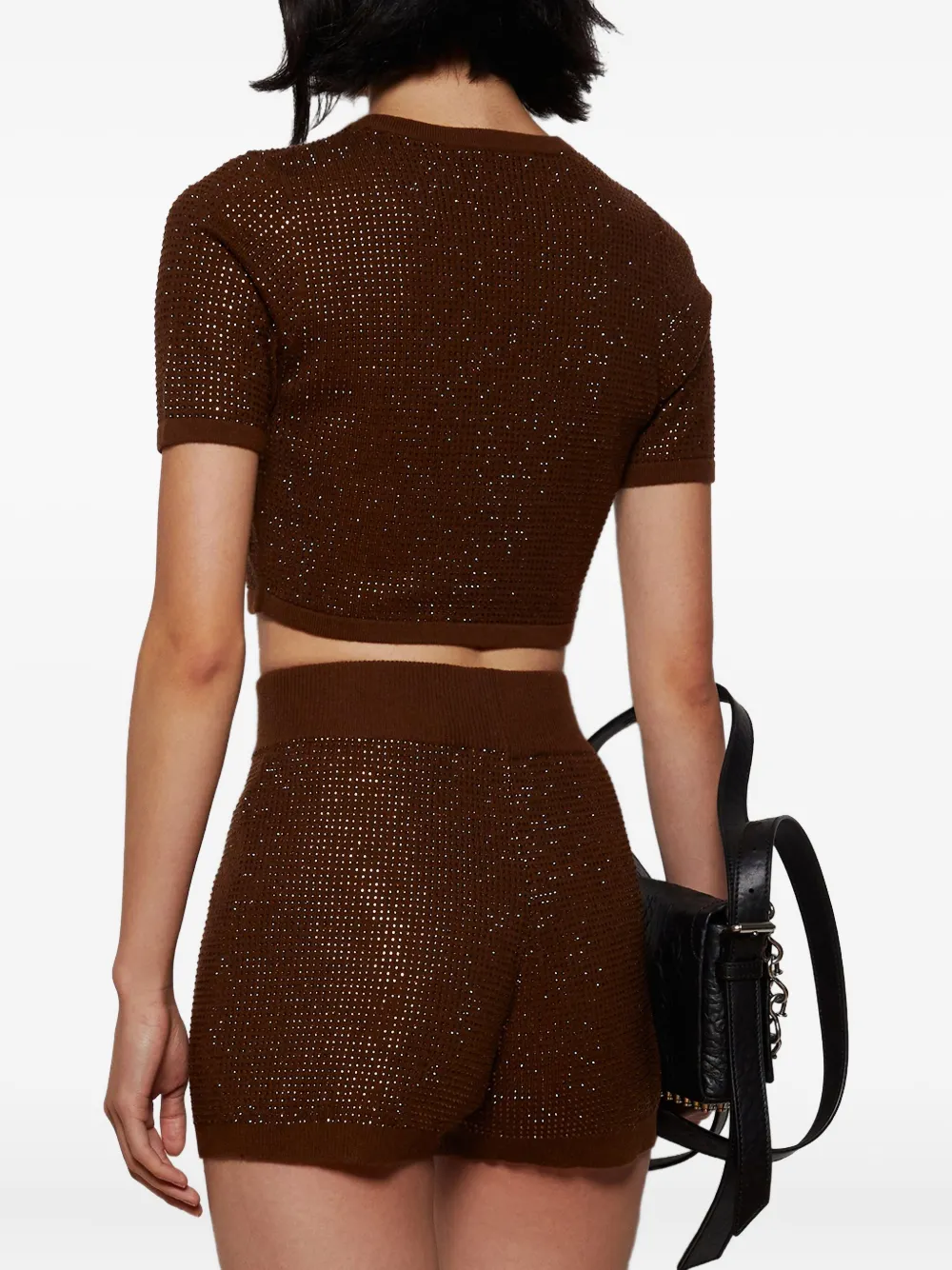 David Koma Cropped T-shirt Bruin