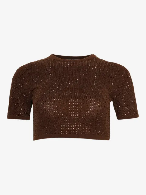 David Koma cropped T-shirt