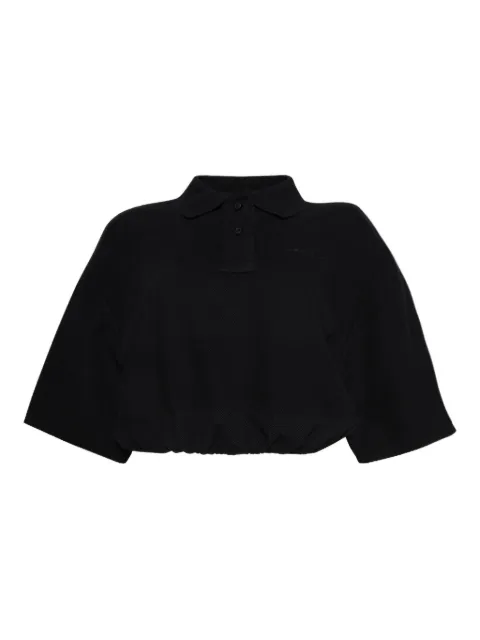 Alexander Wang playera tipo polo corta