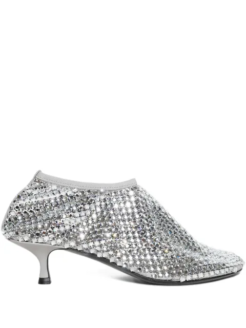 Christopher Esber 50mm crystal-embellished heeled pumps