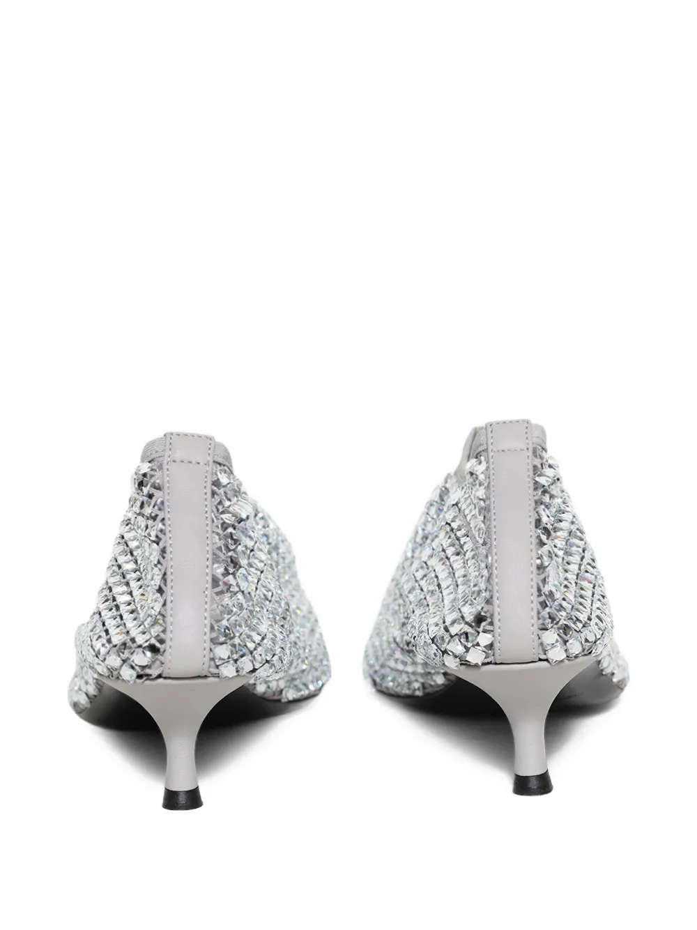 Christopher Esber 50mm crystal-embellished heeled pumps | Heeled Pumps | Image 2