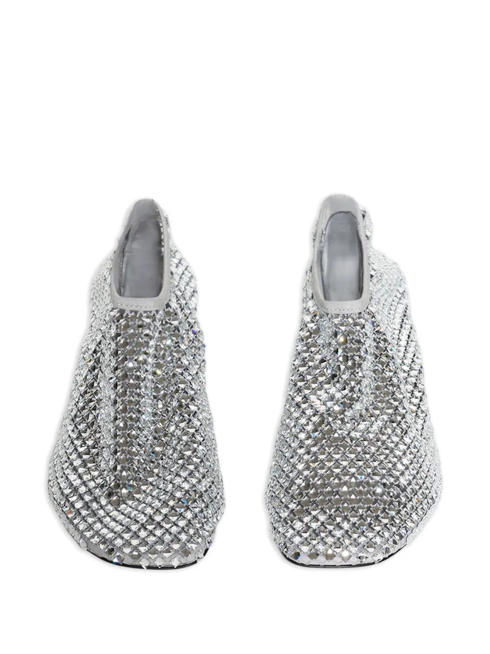 Christopher Esber 50 mm pumps verfraaid met kristallen en hak Grijs