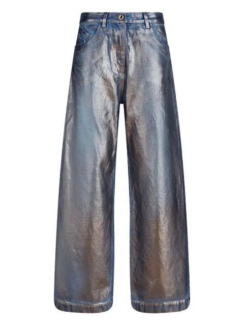 The Attico belt-loops jeans