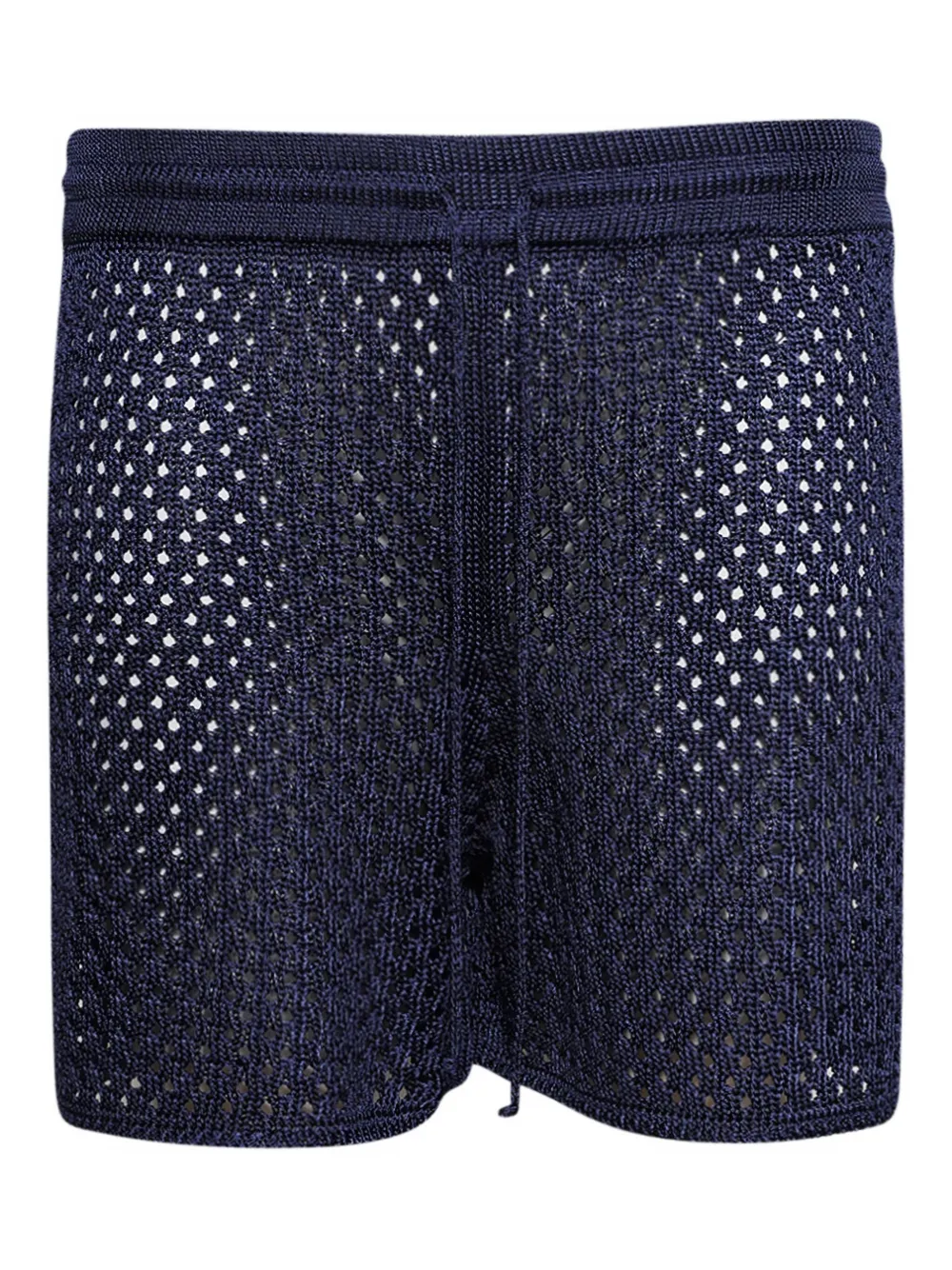 Calle Del Mar open-knit shorts | Blue | Image 1