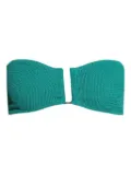 Bond-eye Blake bandeau bikini top - Blue