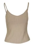 Vince ribbed tank top - Neutrals