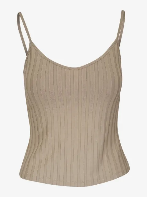 Vince Geribbelde tanktop