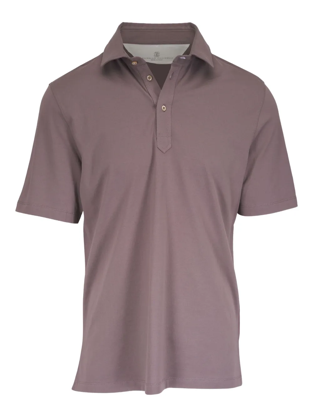 Brunello Cucinelli playera tipo polo | marrón | Image 1