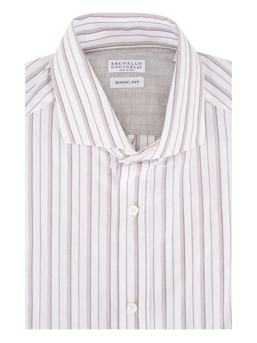 Brunello Cucinelli camisa de algodón | blanco | Image 1