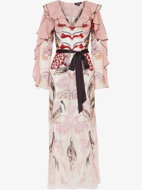 Temperley London vestido largo Amaya