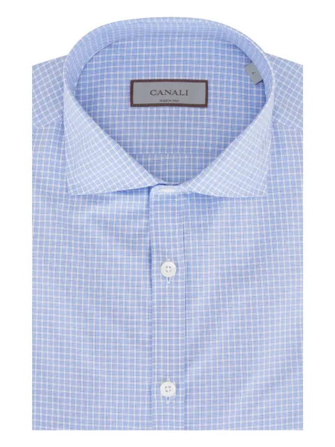 Canali checked shirt 