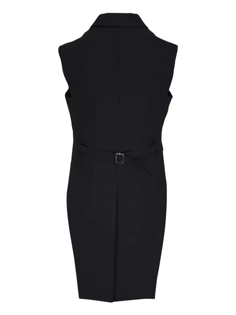 KHAITE Orville gilet met dubbele rij knopen Zwart