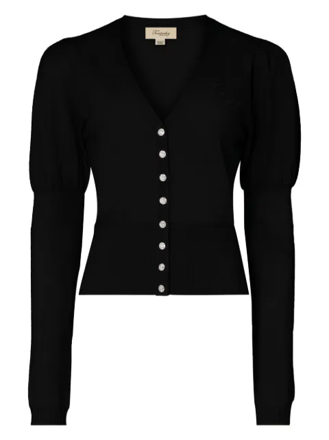 Temperley London puff-sleeve cardigan