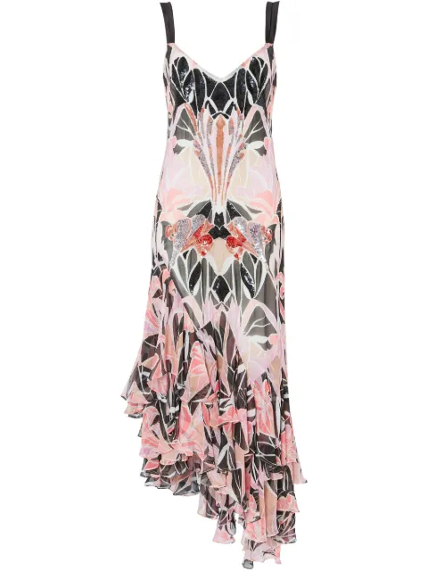 Temperley London Alani Ruffle dress