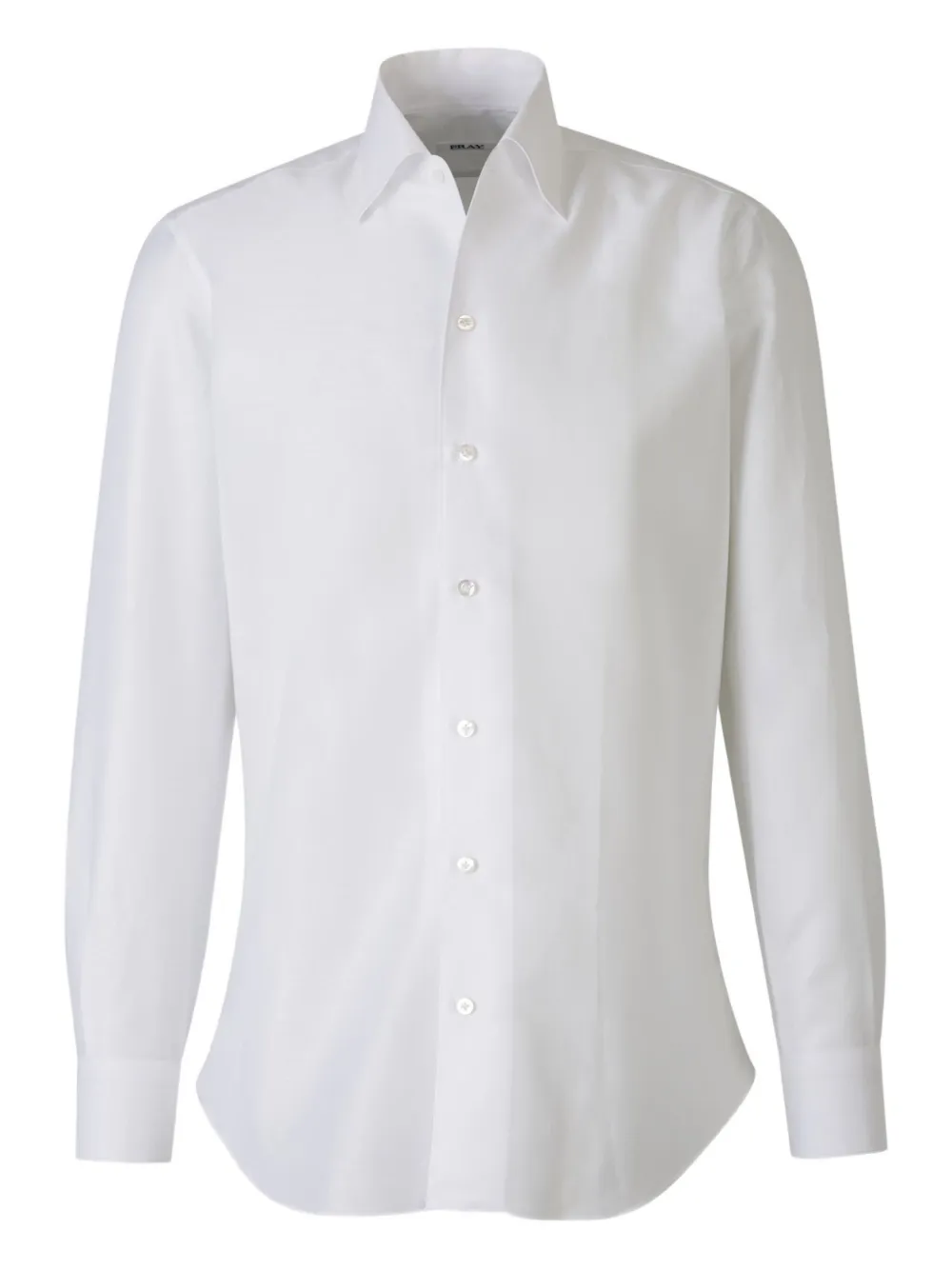button-cuff cotton shirt