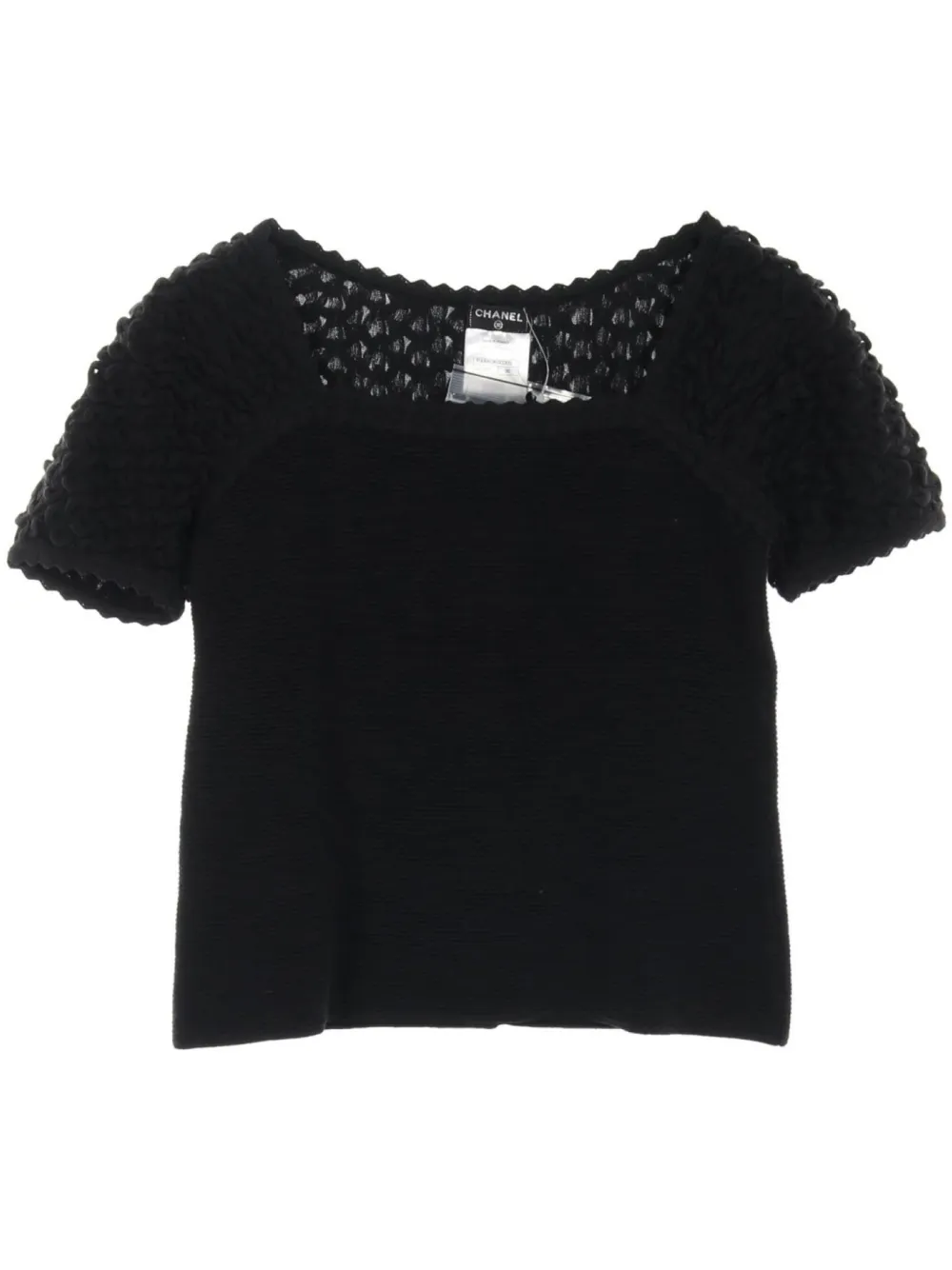 1986-1988s open-knit top