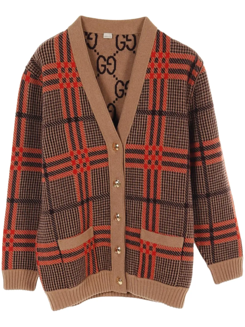 Gucci Pre-Owned Cardigan reversibile anni 2010 | marrone | Image 1