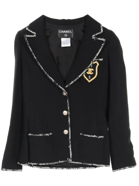 CHANEL Pre-Owned 1986-1988s Cocomark jacket
