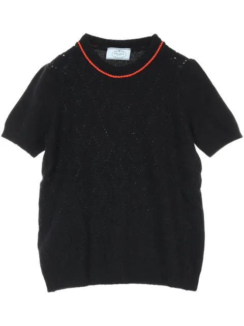 Prada Pre-Owned playera tejido 2010
