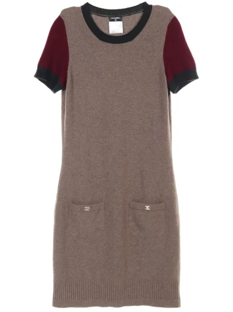 CHANEL Pre-Owned 1986-1988s Cocomark mini dress