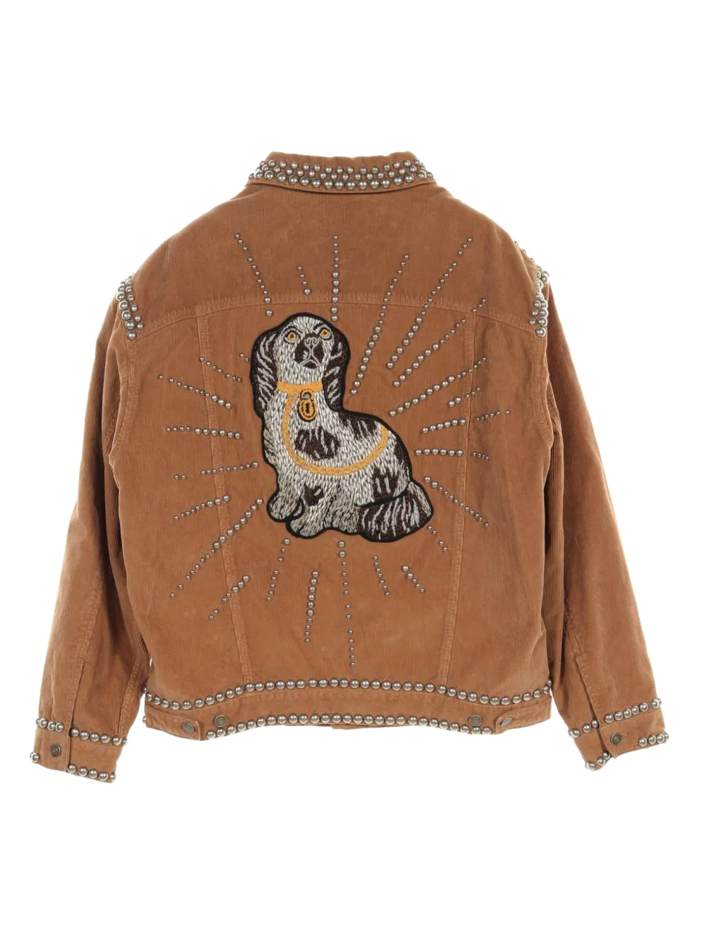 Gucci Pre-Owned 2010s dog-embroidered jacket | Image 2