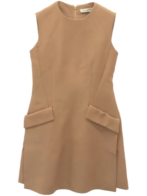 Christian Dior Pre-Owned vestido corto sin mangas 2010