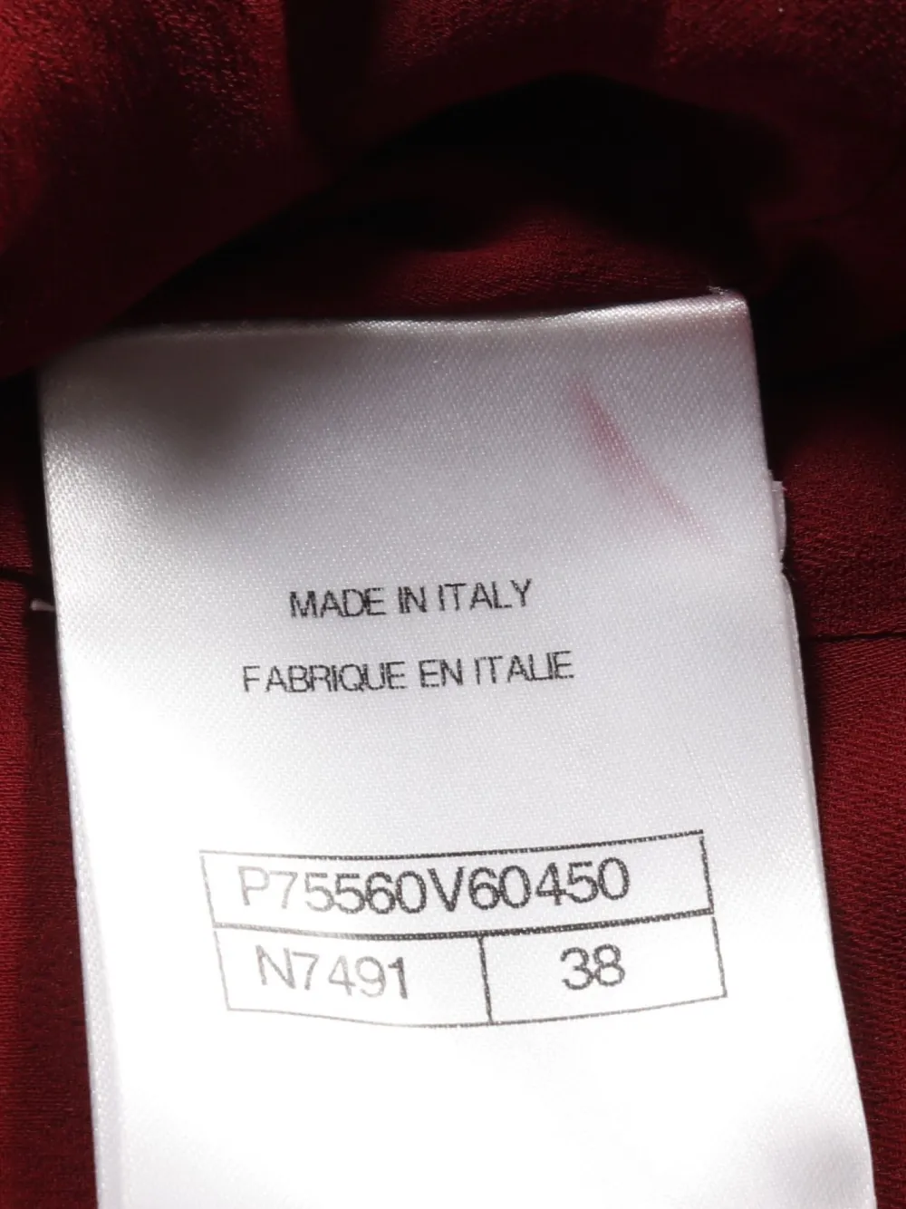Pre-owned Chanel 1986-1988s Tweed Top In Red