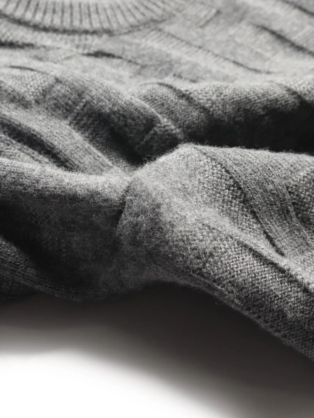 Pre-owned Hermes 2000s Wool Sweater In Grey