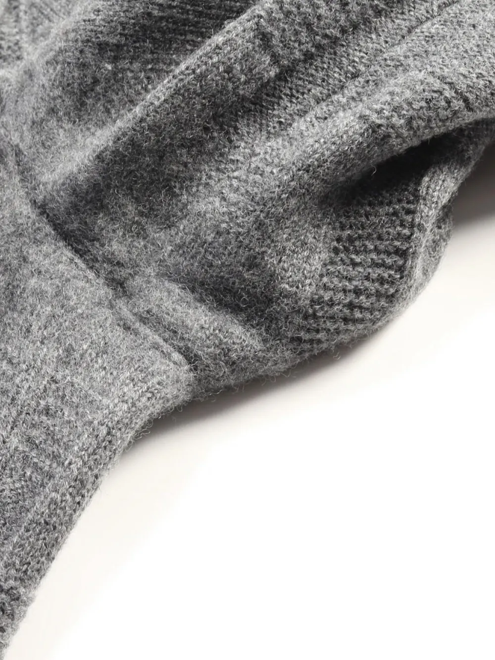 Pre-owned Hermes 2000s Wool Sweater In Grey