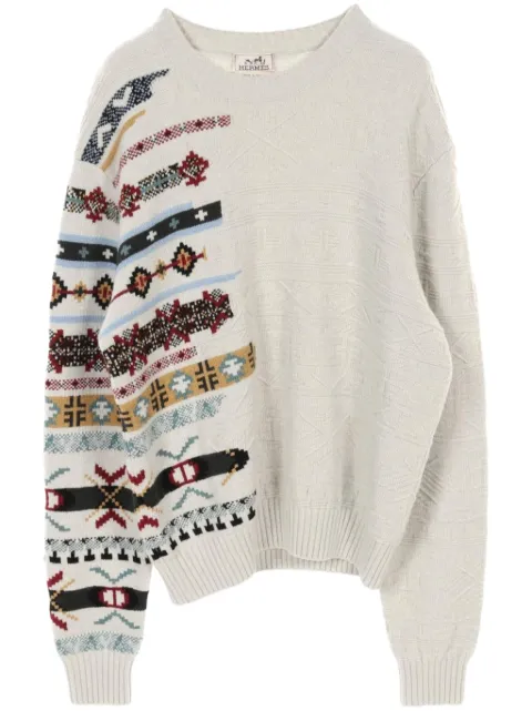 Hermès Pre-Owned 2010s Couleurs En Cours sweater 