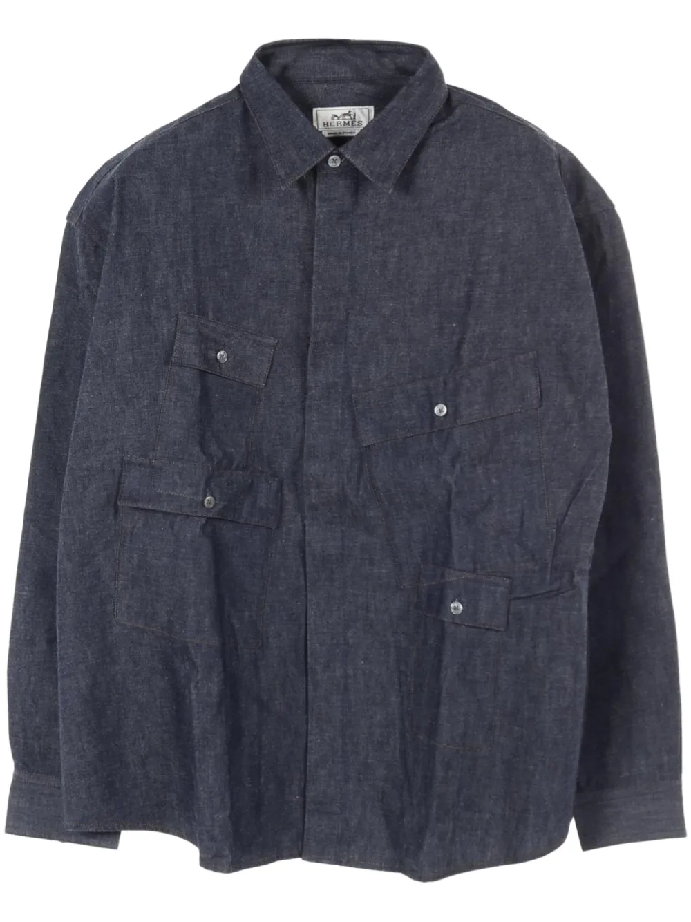 2010s denim shirt