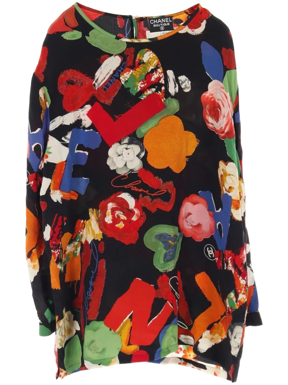 1986-1988 Camellia blouse