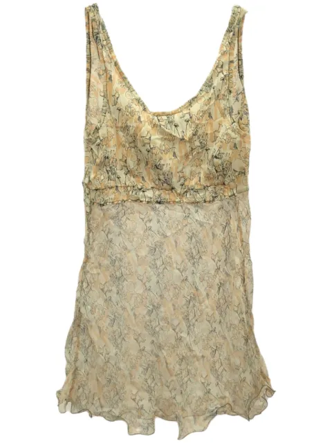 CHANEL Pre-Owned 2000s illustration-style print top
