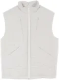 Louis Vuitton Pre-Owned 2020s quilted gilet - White