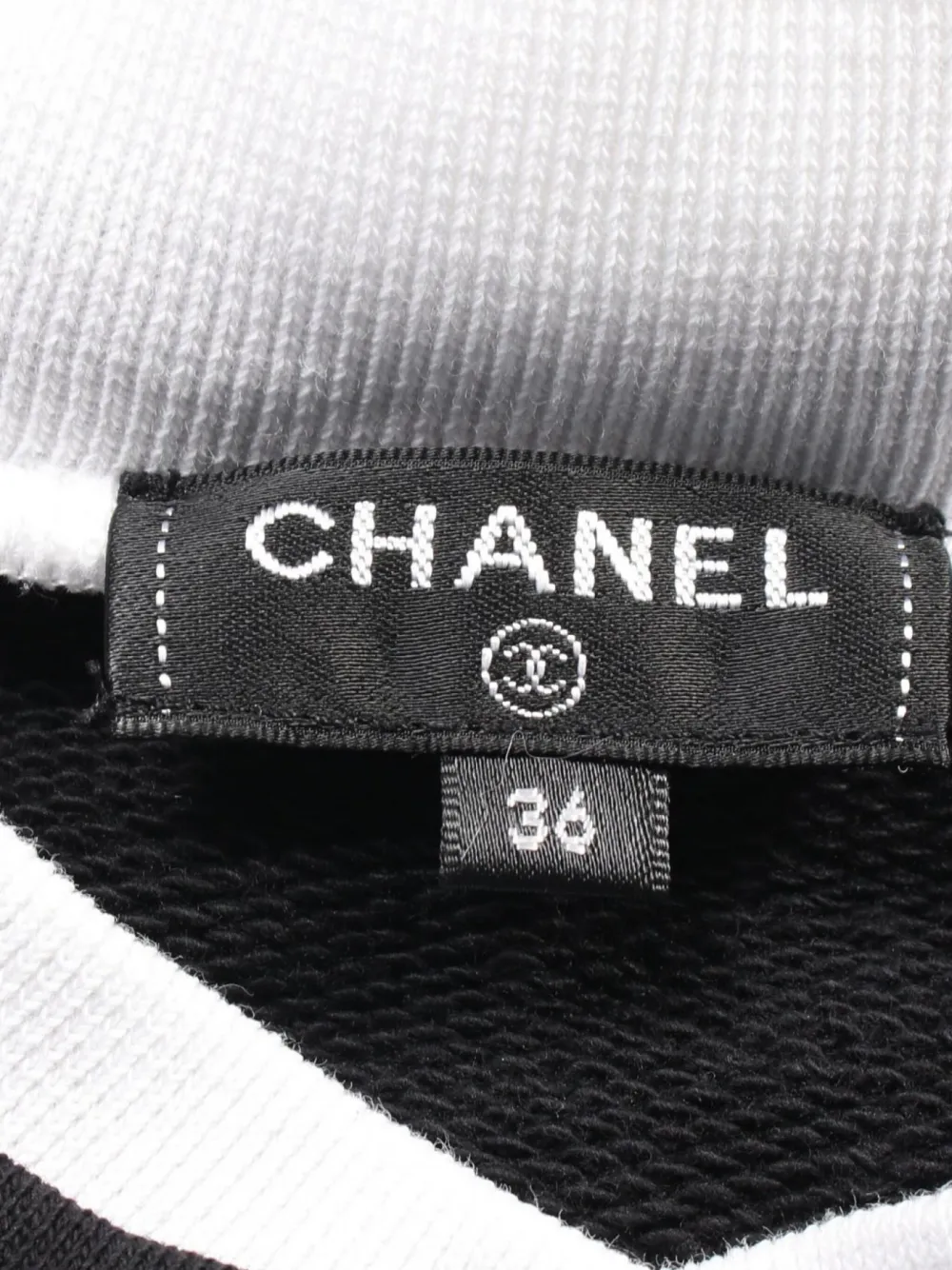 Pre-owned Chanel 1986-1988 No.5-print Tank Top In Black