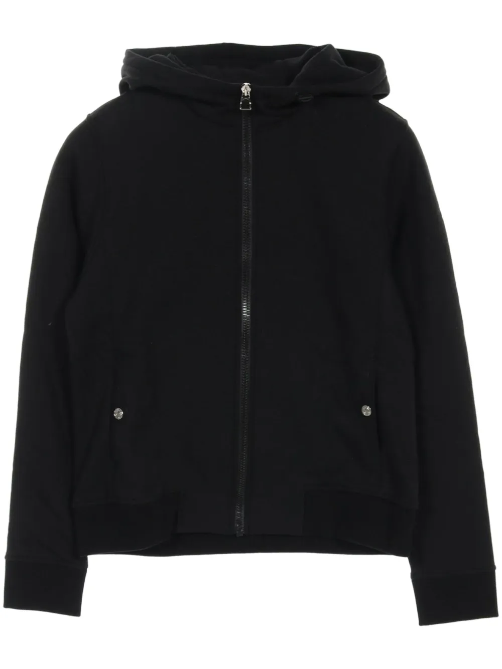 2020s cotton zip-up hoodie