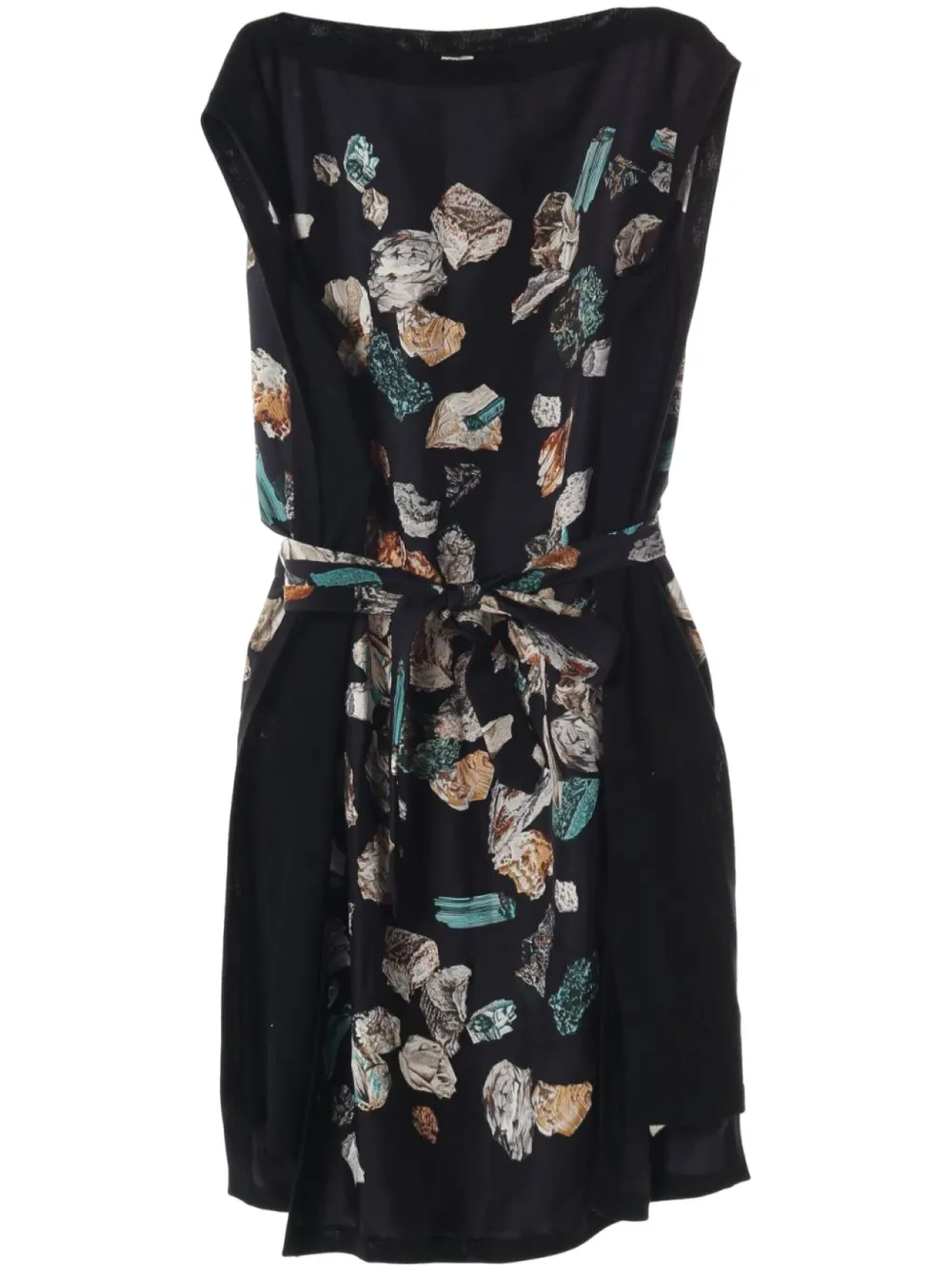 2010s gemstone-print mini dress