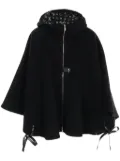 Louis Vuitton Pre-Owned 2010s hooded cape - Black