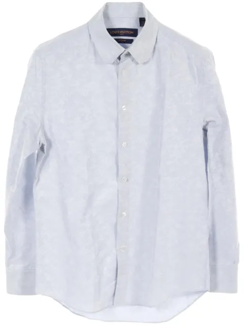 Louis Vuitton Pre-Owned camisa con monograma Flower 2000