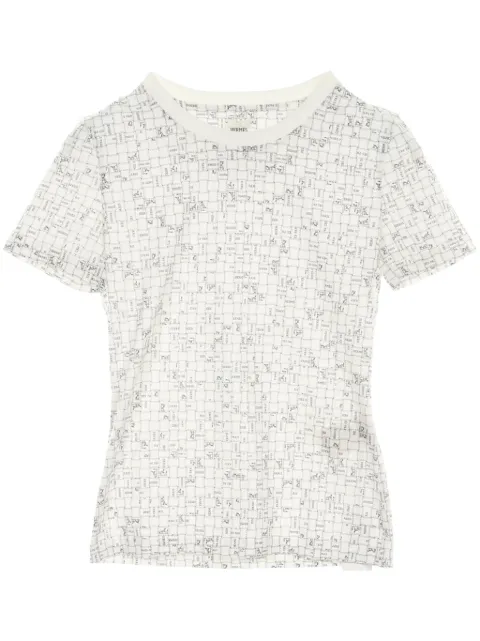 Hermès Pre-Owned 2020s Bolduc Check T-shirt