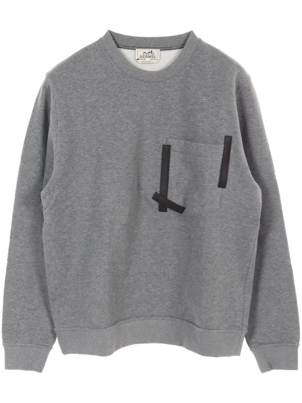 2010s cotton crew-neck sweatshirt