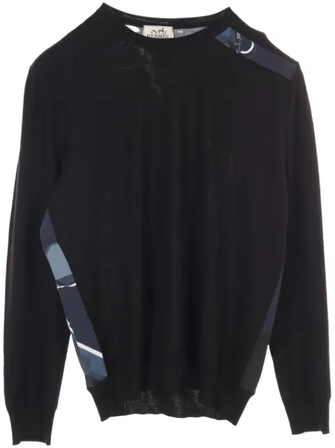 Hermès Pre-Owned 2010s Oberteil mit rundem Ausschnitt