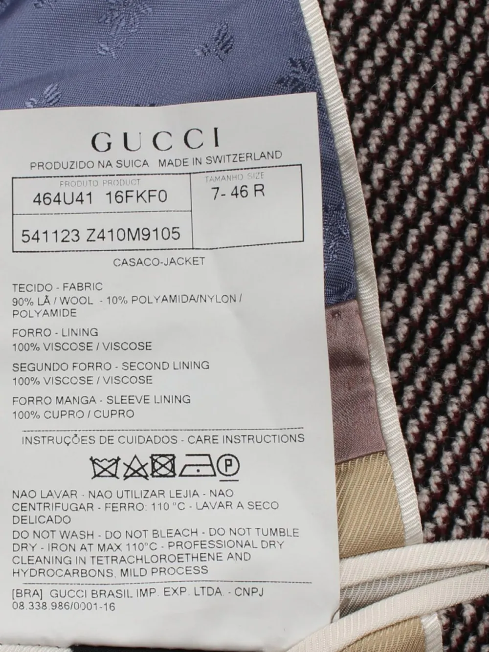 Gucci Pre-Owned x New York Yankees Blazer in tweed anni 2010 | Pre-owned | Image 4